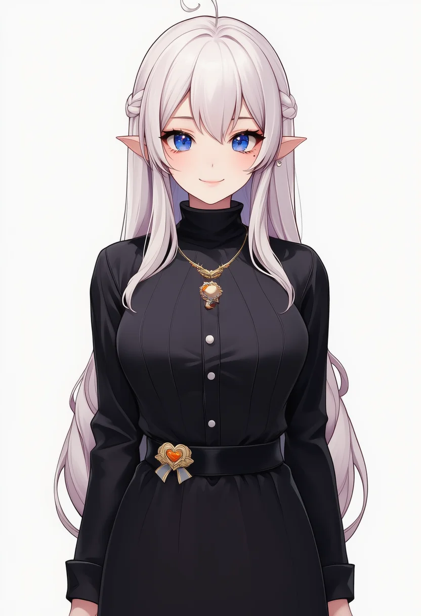 AI-generated NovelAI Diffusion V4.5 sample of the "indie virtual youtuber" tag