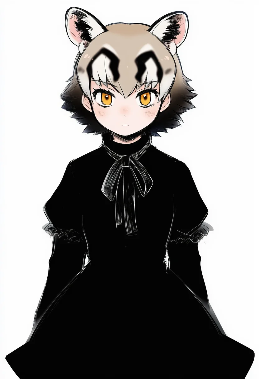 AI-generated NovelAI Diffusion V4.5 sample of the "kemono friends" tag