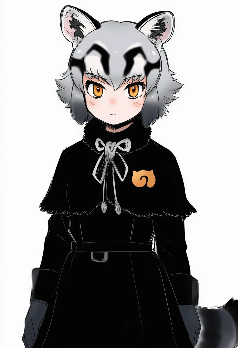 AI-generated NovelAI Diffusion V4.5 sample of the "kemono friends 3" tag