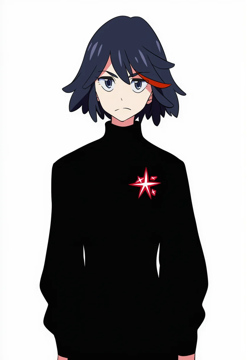 AI-generated NovelAI Diffusion V4.5 sample of the "kill la kill" tag