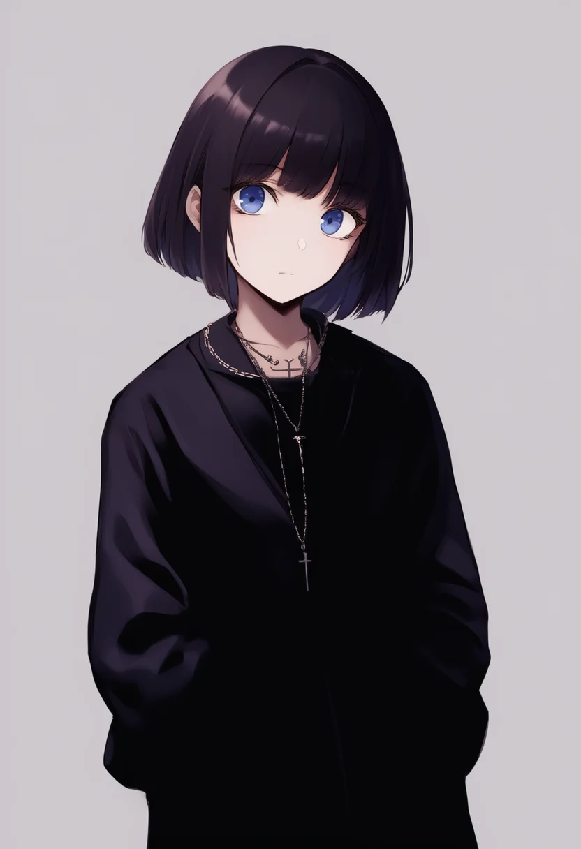 AI-generated NovelAI Diffusion V4.5 sample of the "koha-ace" tag