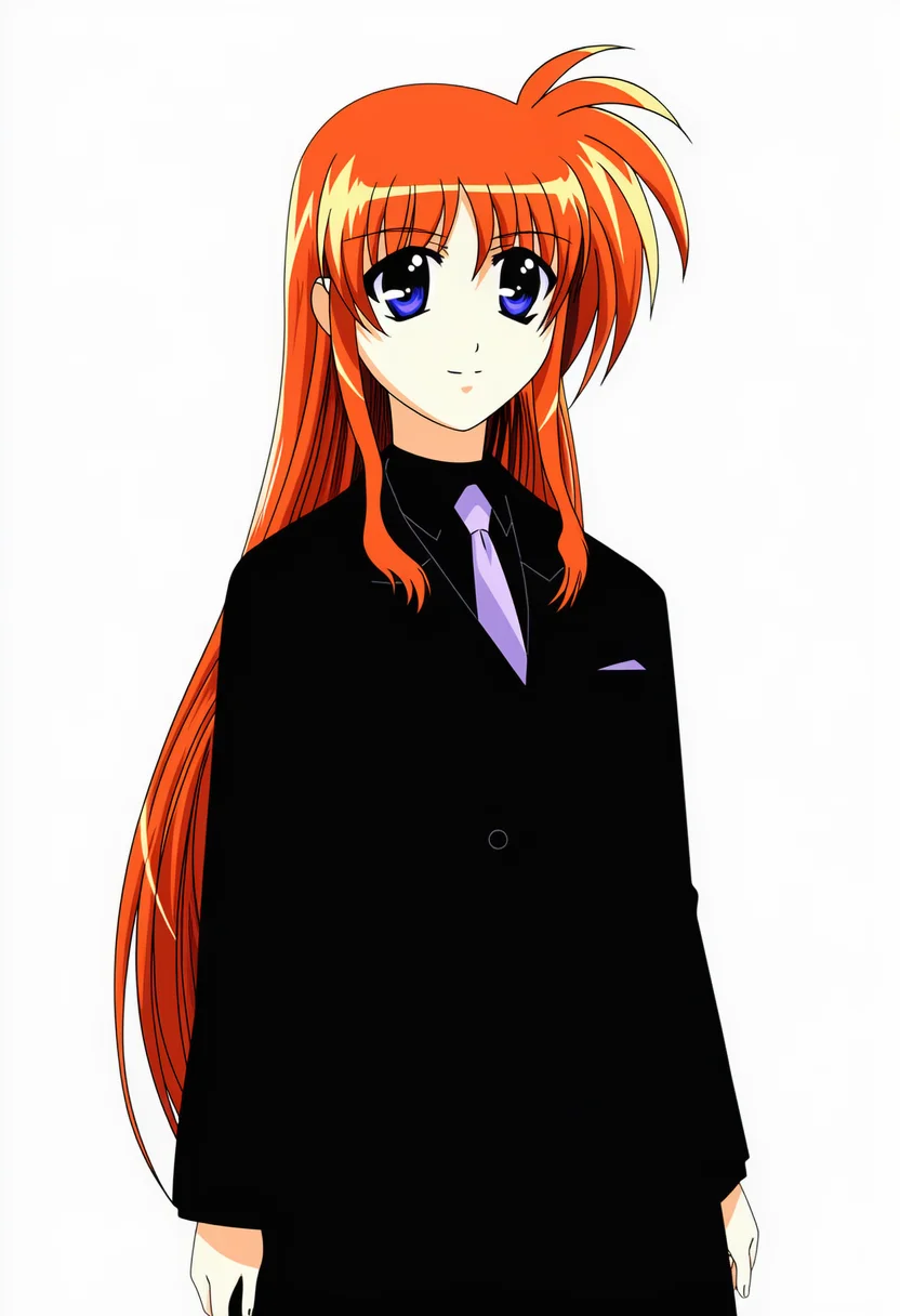 AI-generated NovelAI Diffusion V4.5 sample of the "mahou shoujo lyrical nanoha strikers" tag