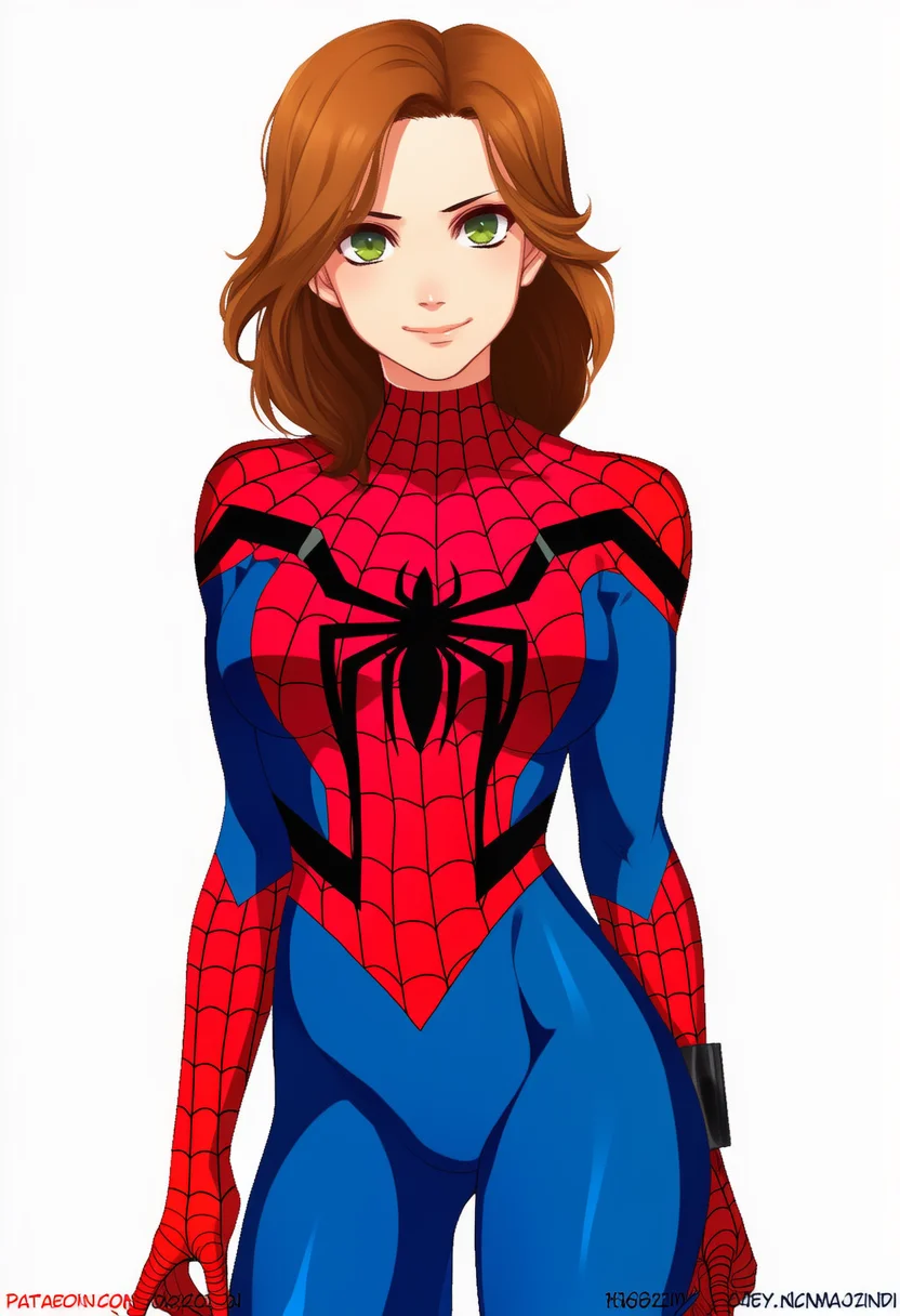 AI-generated NovelAI Diffusion V4.5 sample of the "marvel" tag