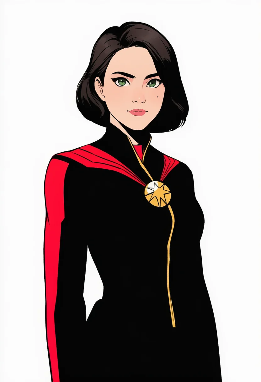 AI-generated NovelAI Diffusion V4.5 sample of the "marvel cinematic universe" tag