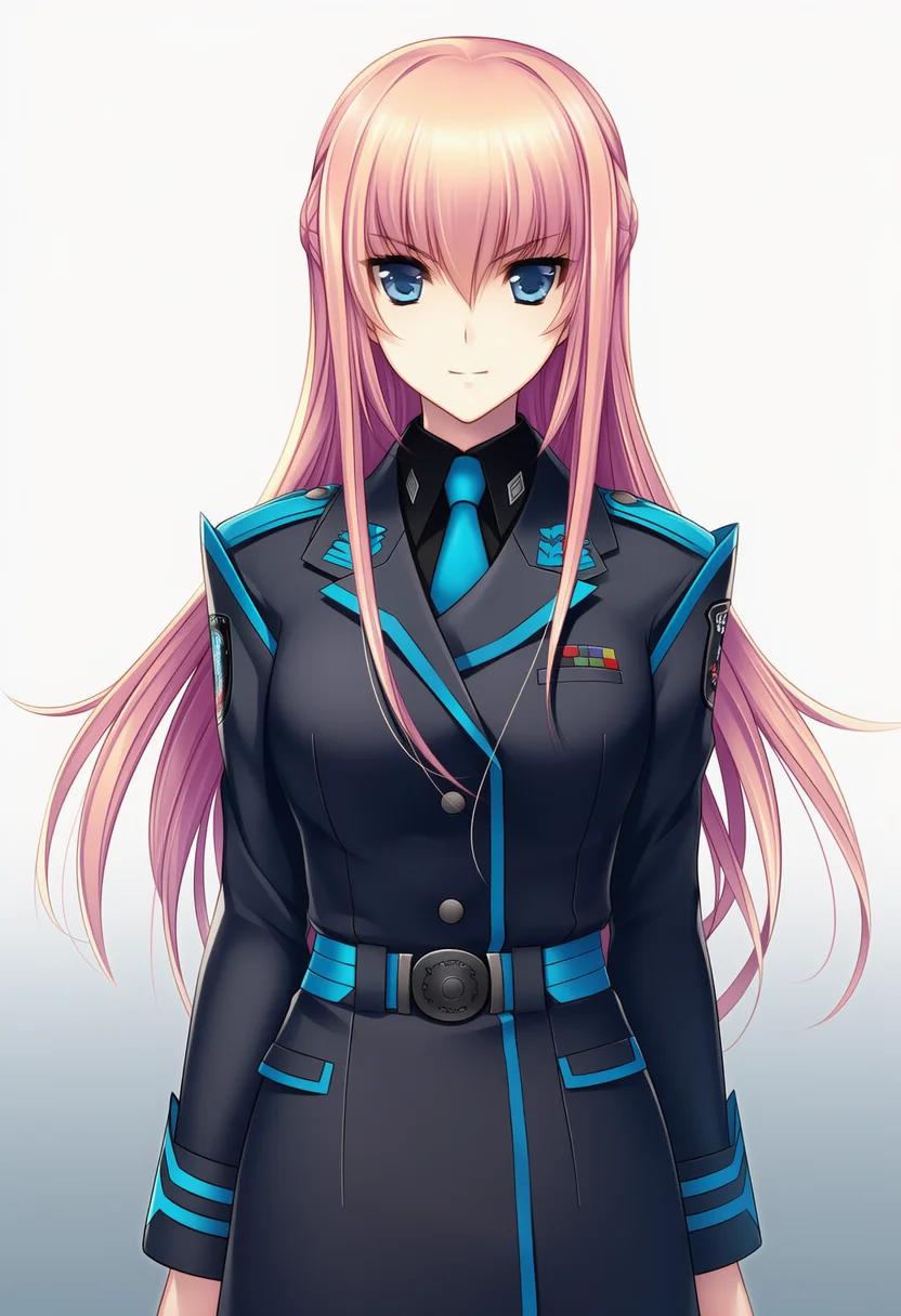 AI-generated NovelAI Diffusion V4.5 sample of the "muv-luv" tag