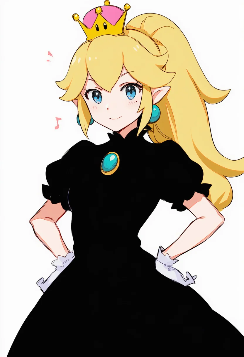 AI-generated NovelAI Diffusion V4.5 sample of the "new super mario bros. u deluxe" tag
