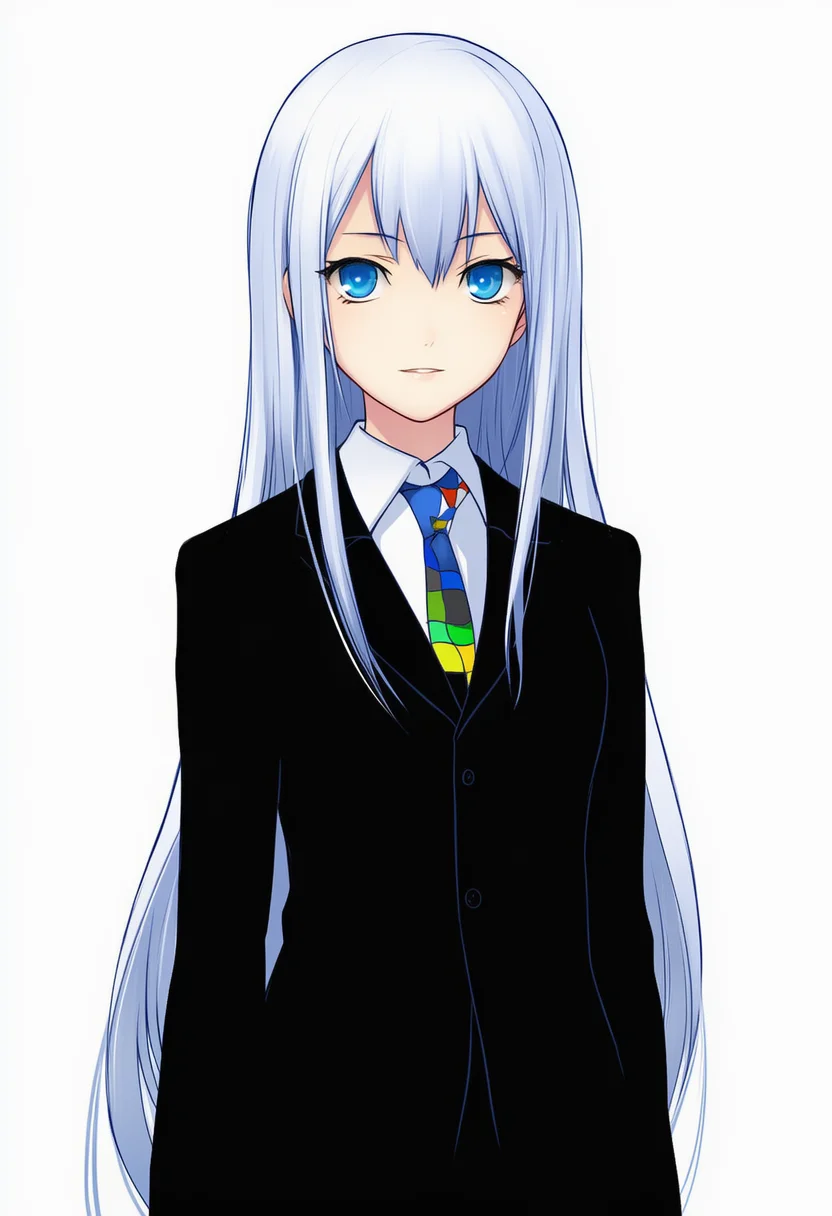 AI-generated NovelAI Diffusion V4.5 sample of the "os-tan" tag