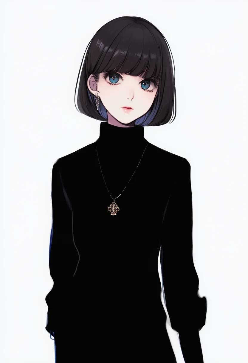 AI-generated NovelAI Diffusion V4.5 sample of the "osomatsu-san" tag