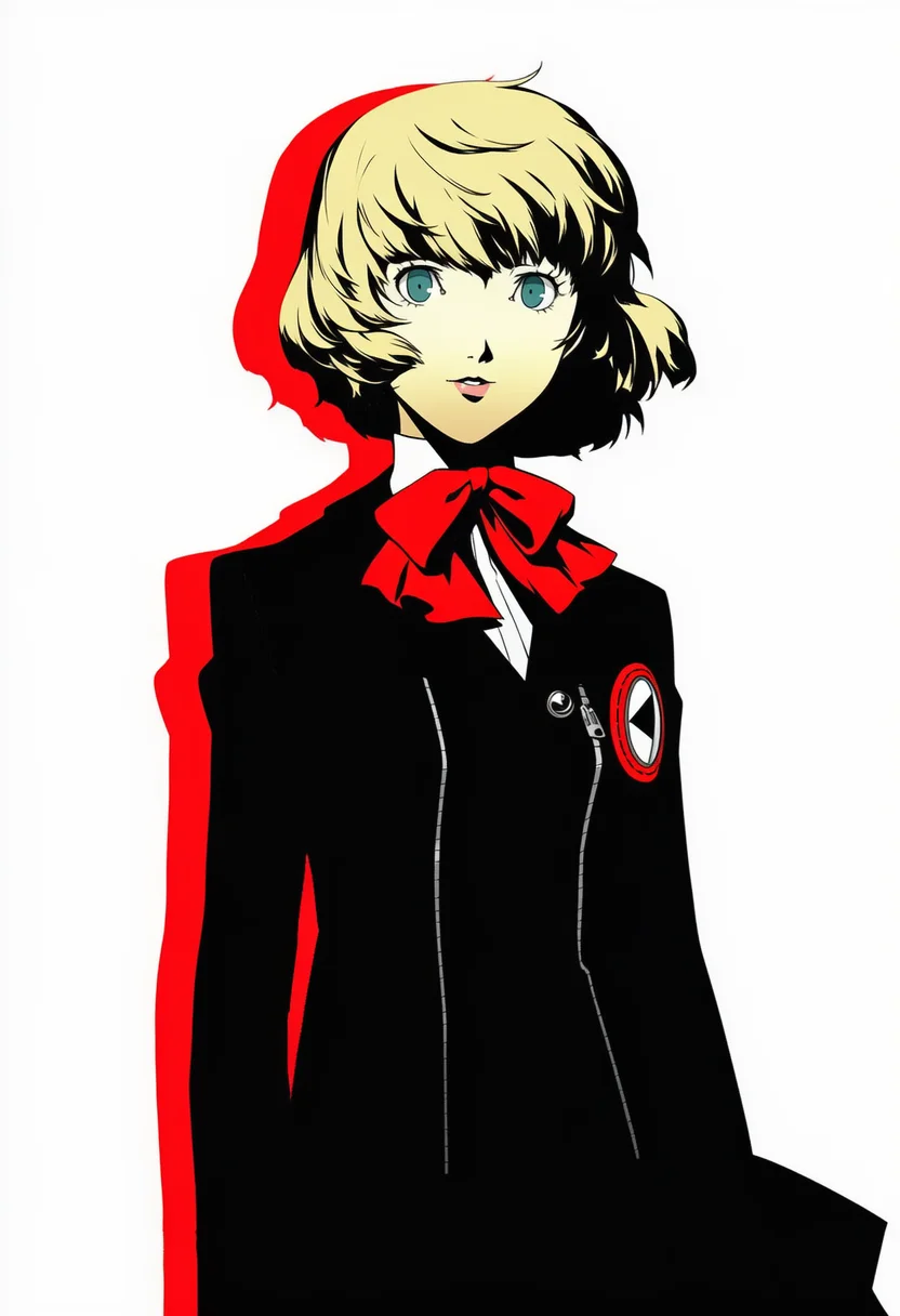 AI-generated NovelAI Diffusion V4.5 sample of the "persona" tag