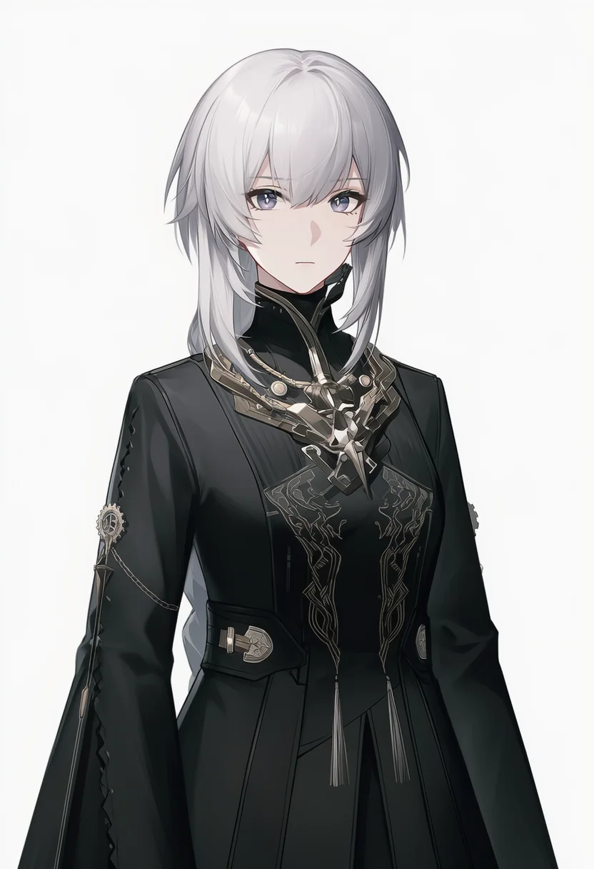 AI-generated NovelAI Diffusion V4.5 sample of the "punishing: gray raven" tag