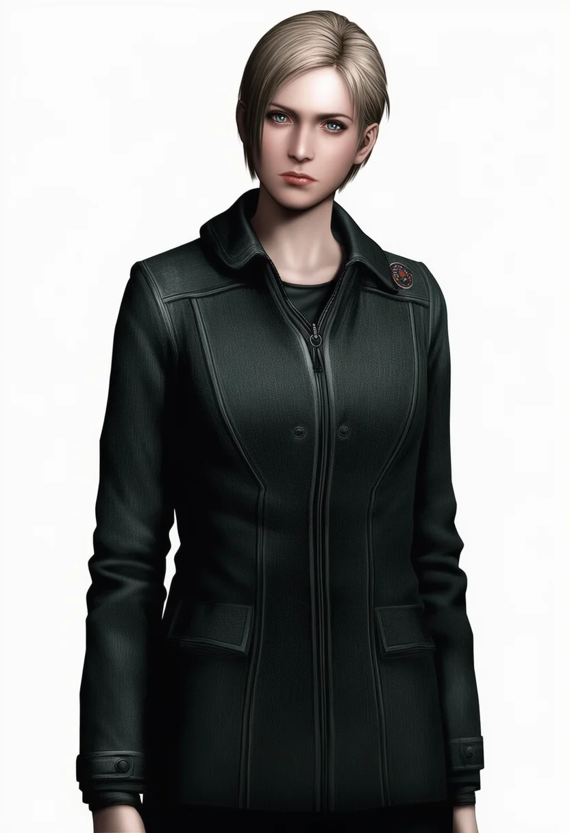 AI-generated NovelAI Diffusion V4.5 sample of the "resident evil" tag