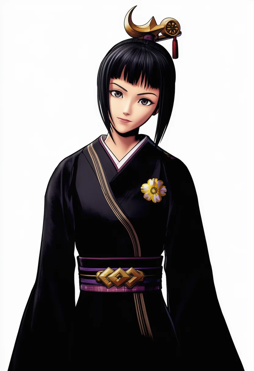 AI-generated NovelAI Diffusion V4.5 sample of the "samurai spirits" tag