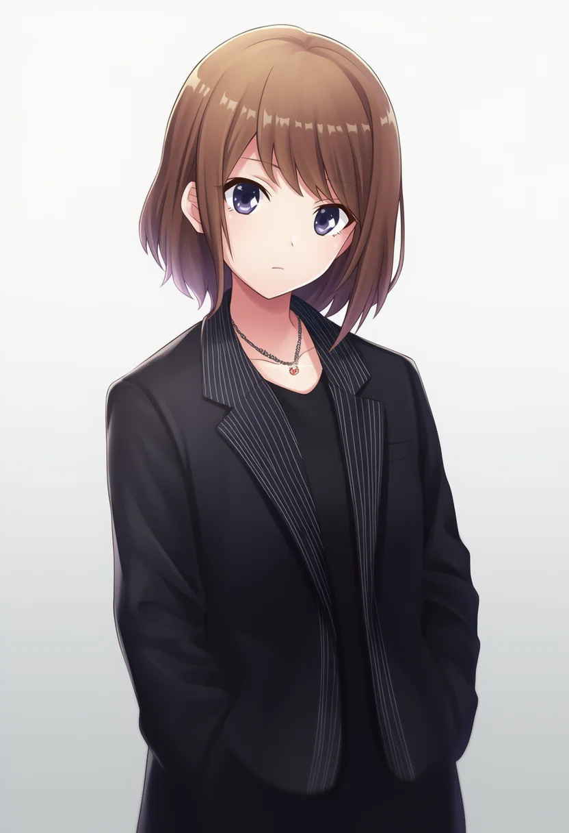 AI-generated NovelAI Diffusion V4.5 sample of the "show by rock!!" tag