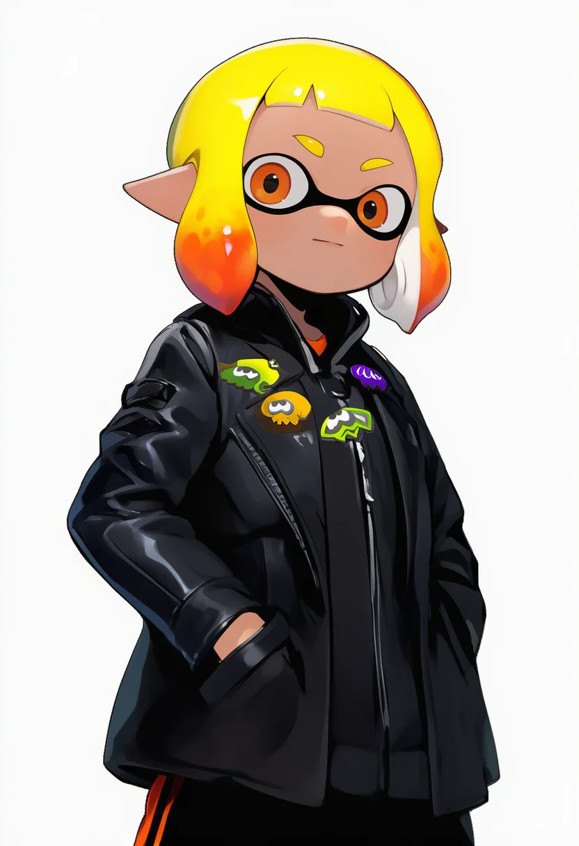 AI-generated NovelAI Diffusion V4.5 sample of the "splatoon 1" tag