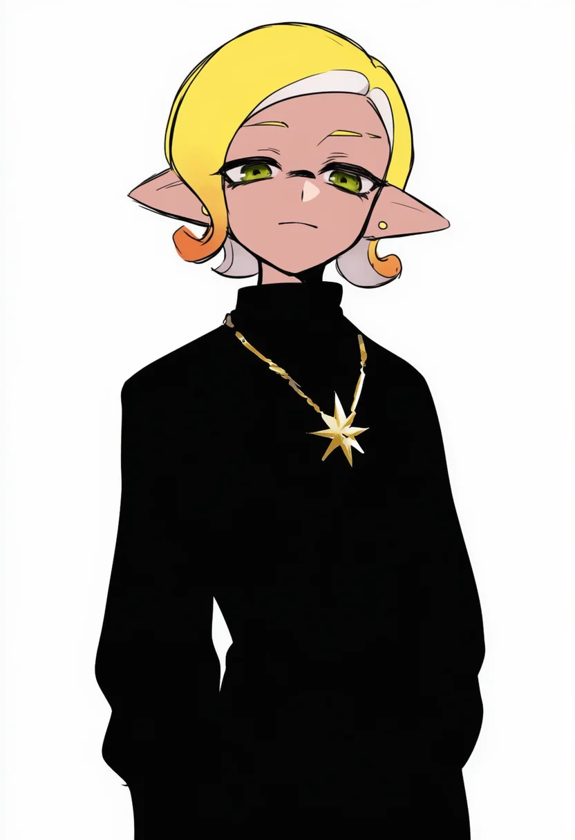 AI-generated NovelAI Diffusion V4.5 sample of the "splatoon 2" tag