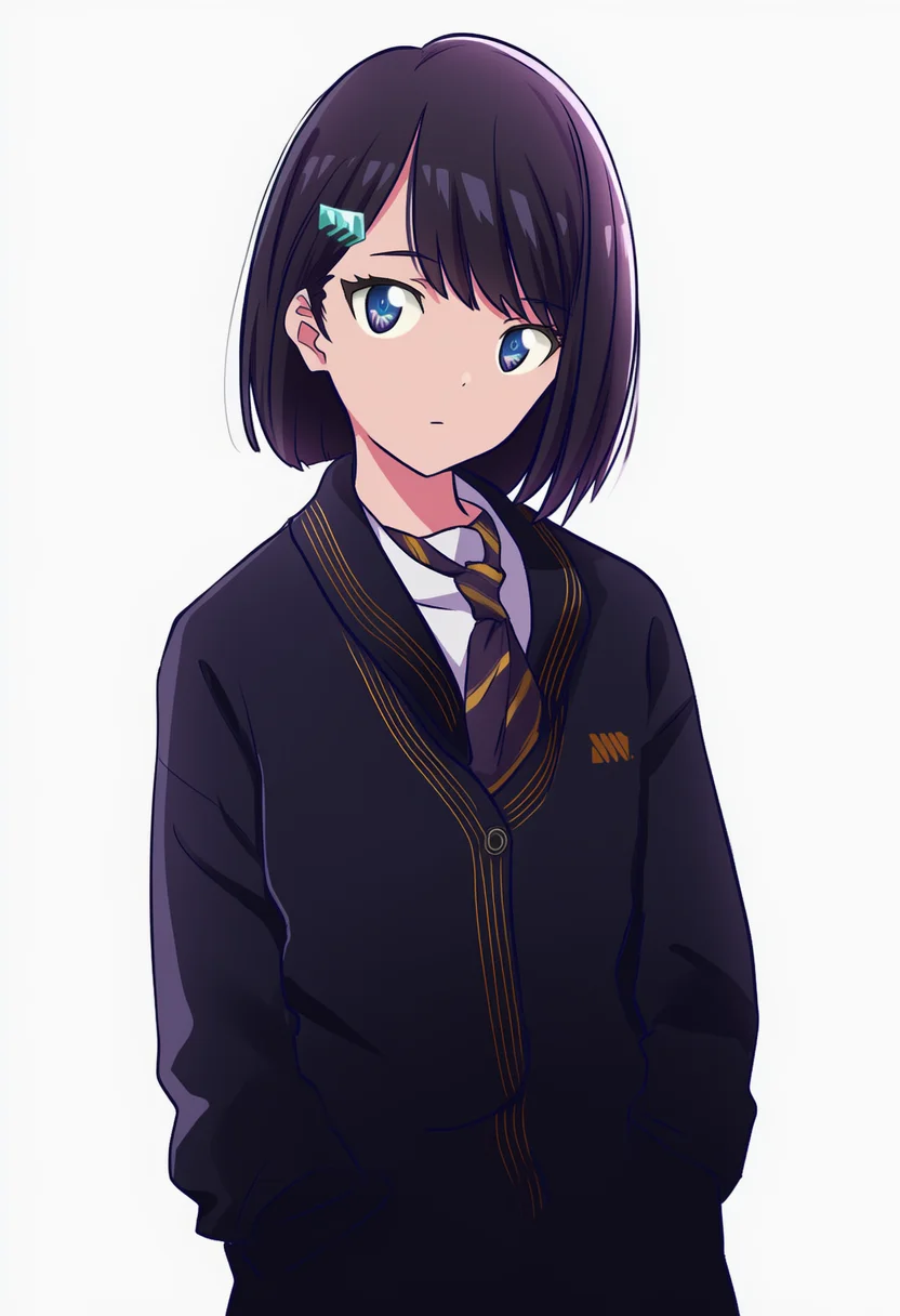 AI-generated NovelAI Diffusion V4.5 sample of the "ssss.gridman" tag