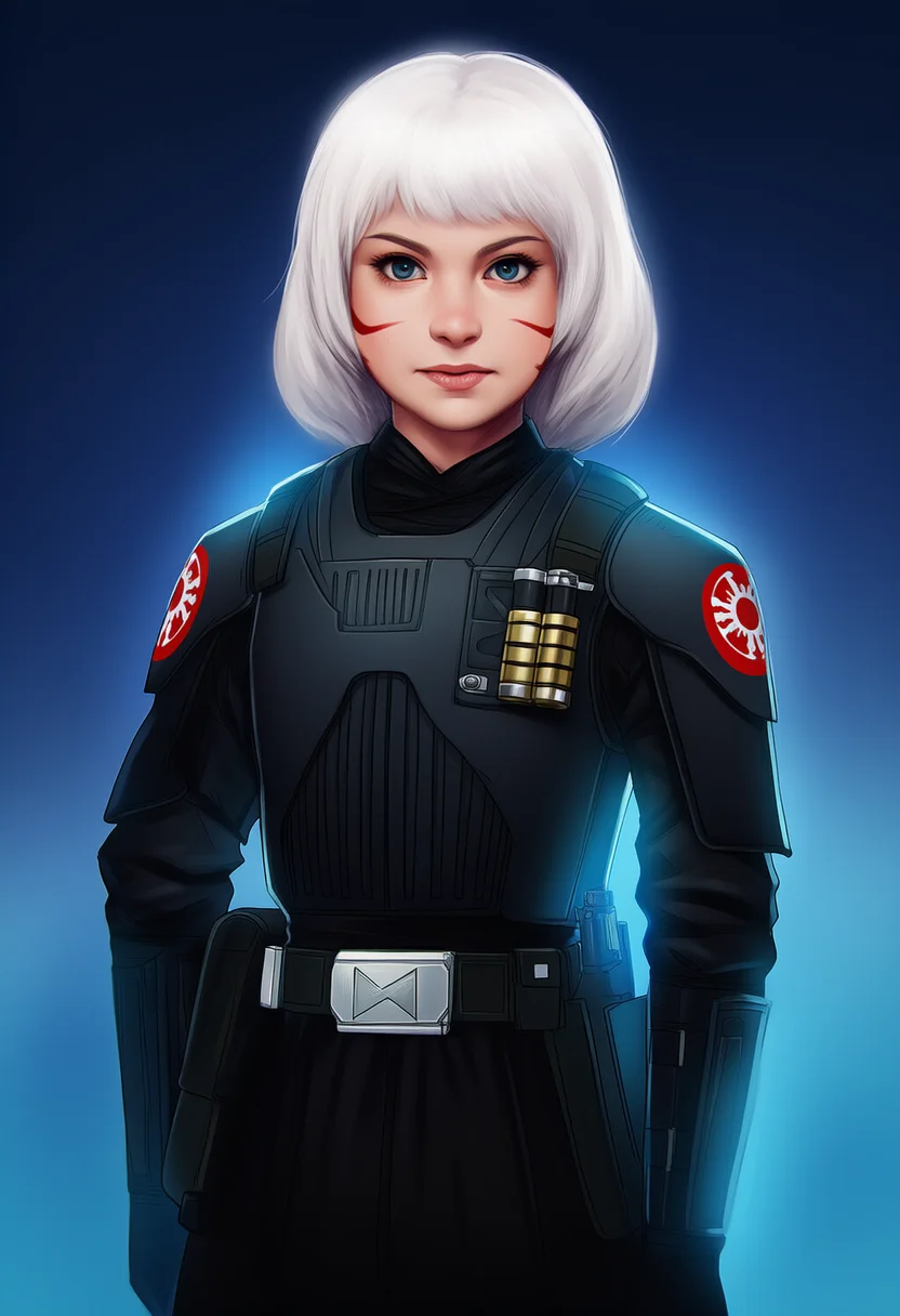 AI-generated NovelAI Diffusion V4.5 sample of the "star wars" tag