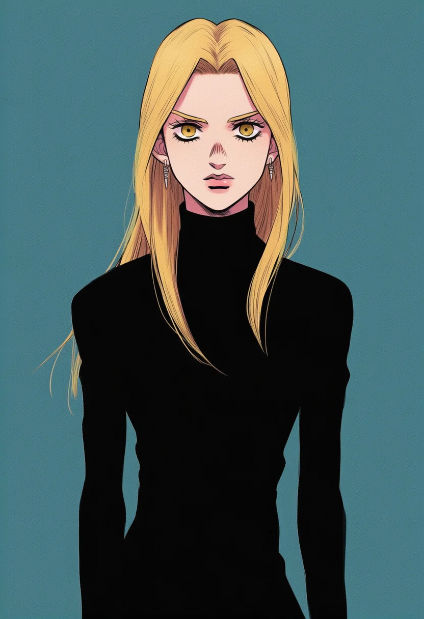 AI-generated NovelAI Diffusion V4.5 sample of the "stone ocean" tag