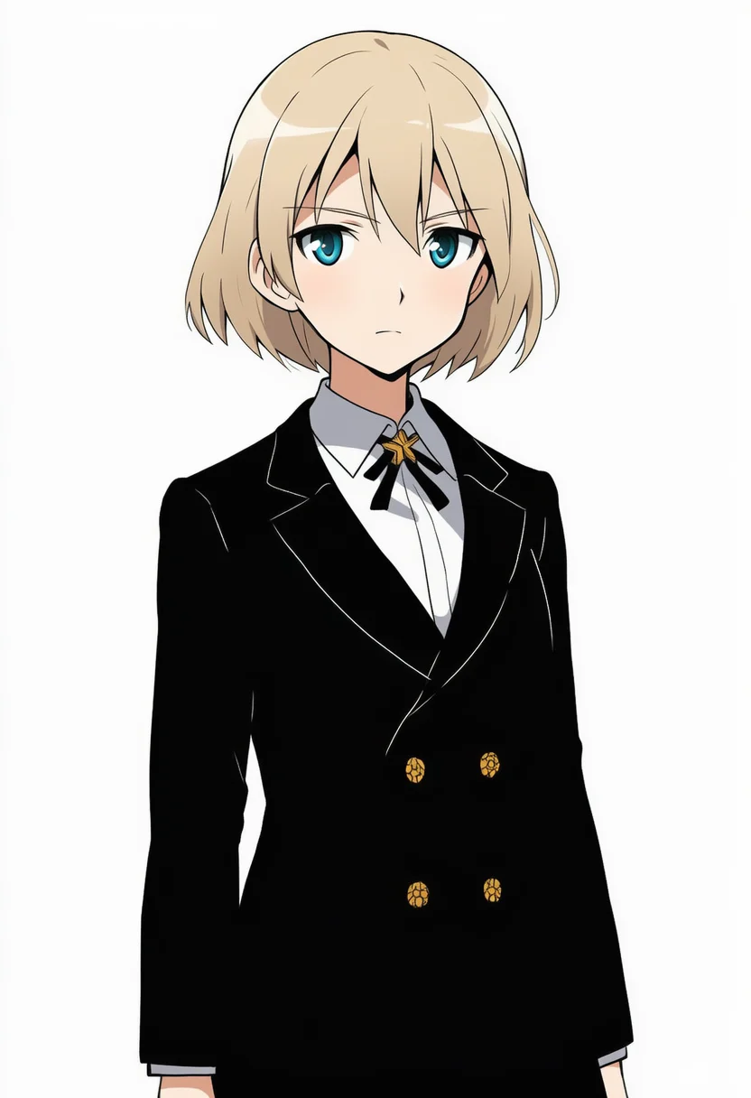 AI-generated NovelAI Diffusion V4.5 sample of the "strike witches" tag