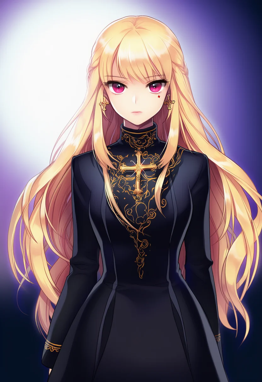 AI-generated NovelAI Diffusion V4.5 sample of the "sword girls" tag