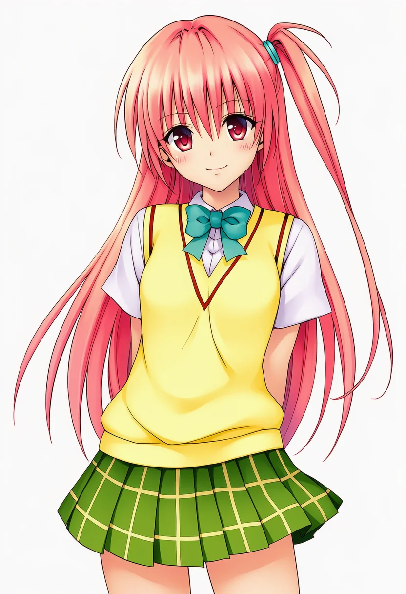 AI-generated NovelAI Diffusion V4.5 sample of the "to love-ru" tag