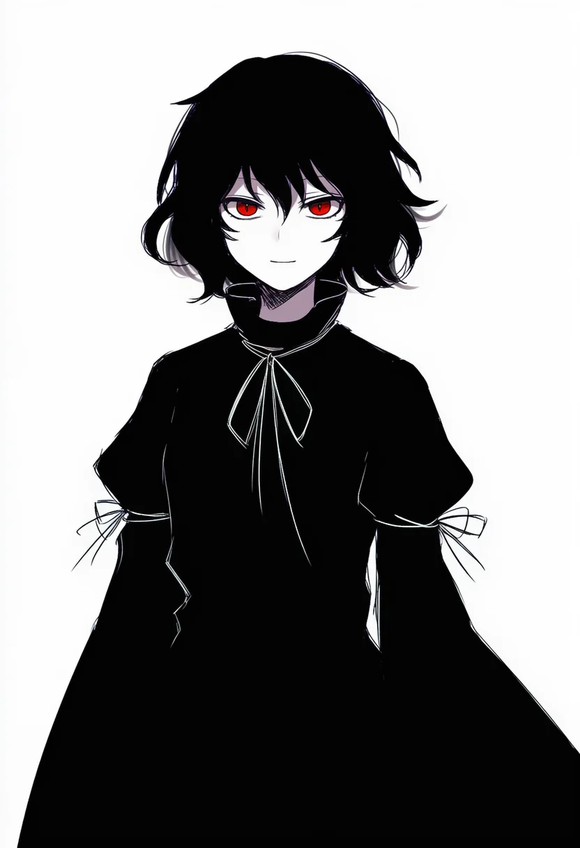 AI-generated NovelAI Diffusion V4.5 sample of the "touhou" tag