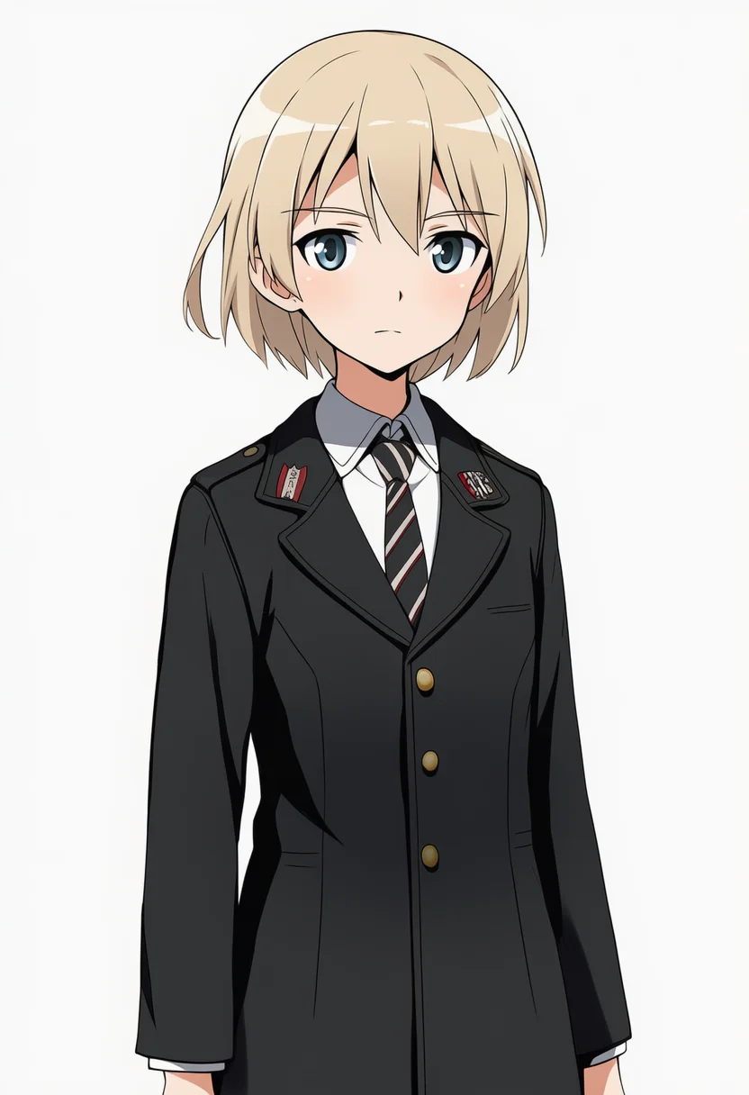 AI-generated NovelAI Diffusion V4.5 sample of the "world witches series" tag