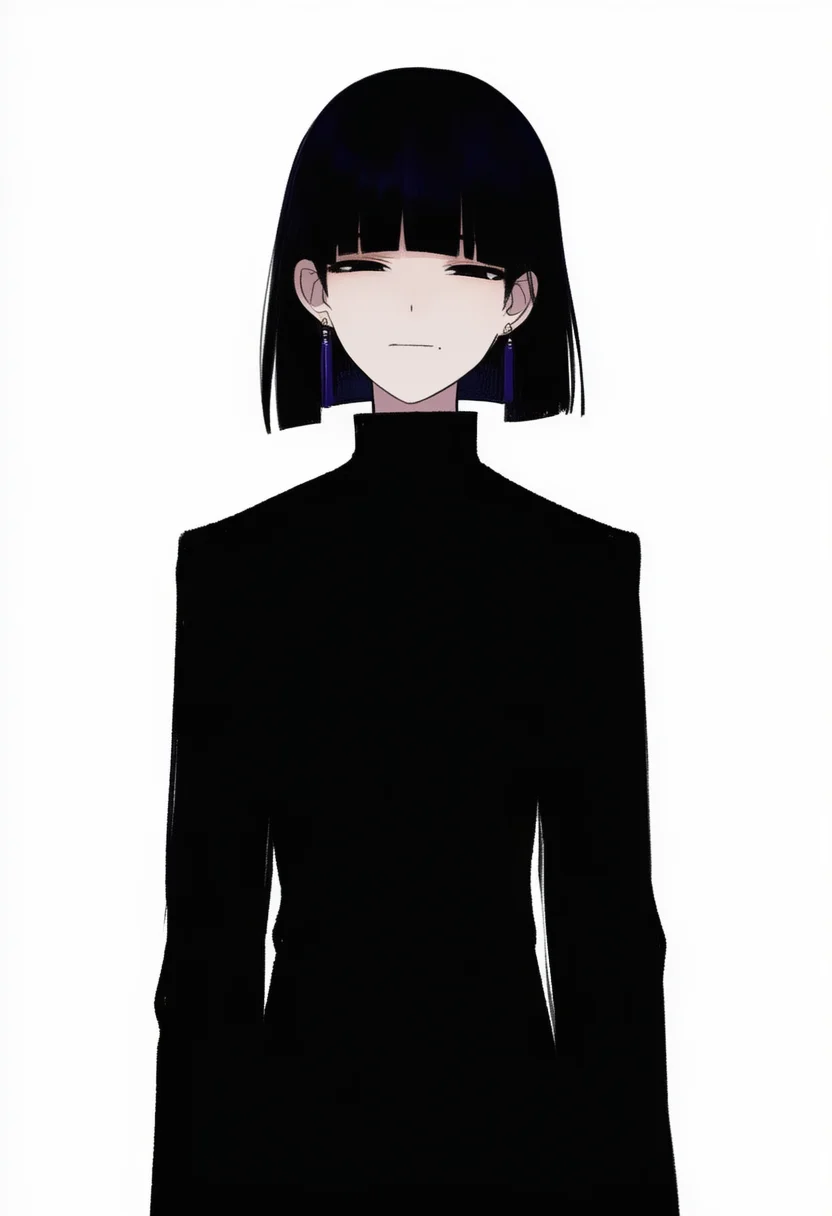 half-closed eyes