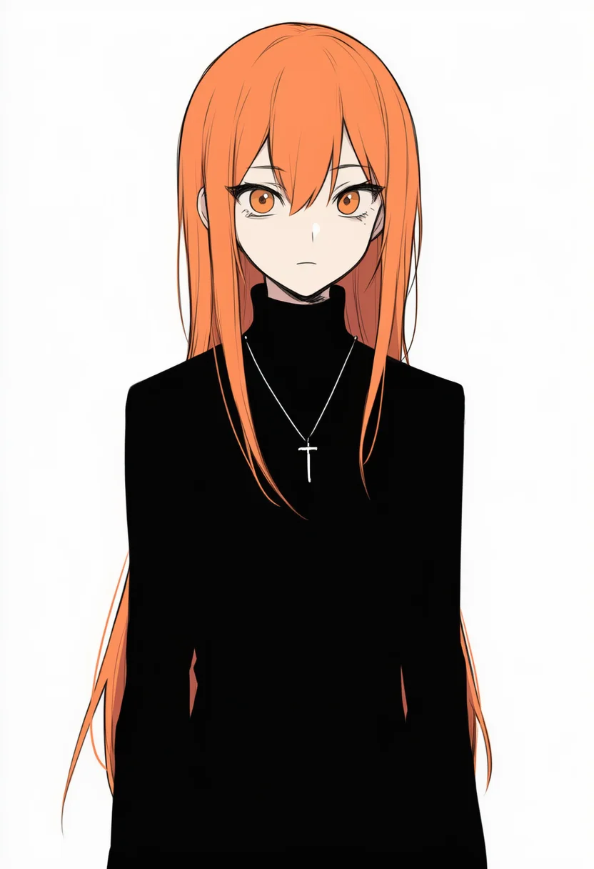 orange eyes
