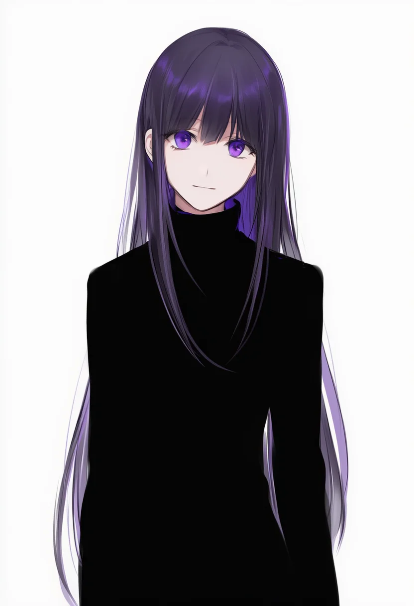 purple eyes