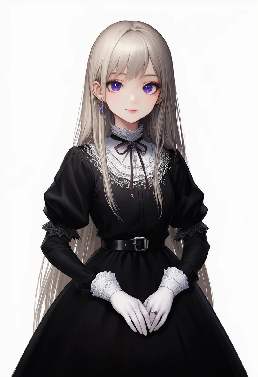black dress