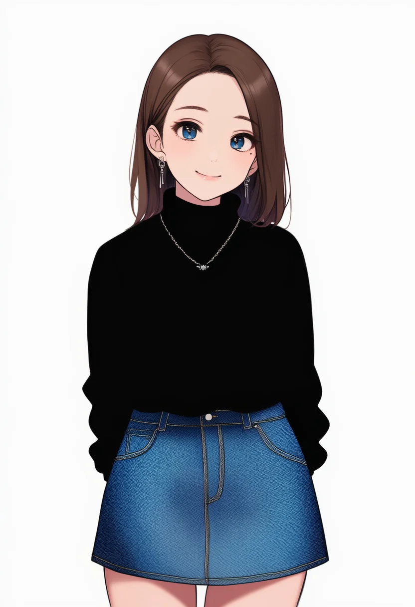 denim skirt