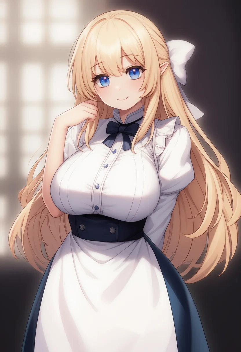 white dress