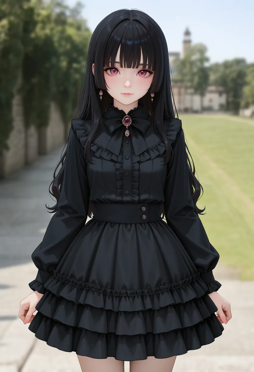 layered skirt